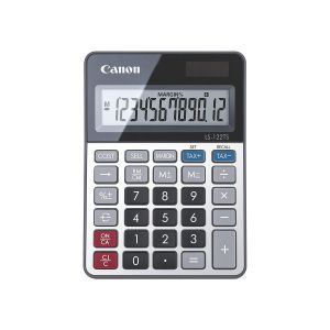 Настолен калкулатор Canon LS-122TSDBL, 12-разряден, сив