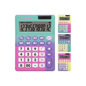 Калкулатор Milan Sunset, 12-разряден, асорти