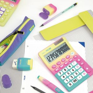 Калкулатор Milan Sunset, 12-разряден, асорти