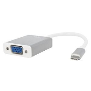 Адаптер TNB, USB type C към VGA, 2 Ethernet порта