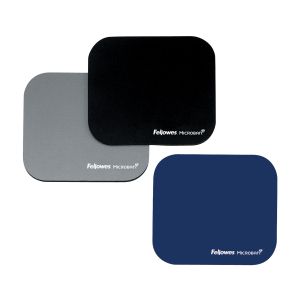 Пад за мишка Fellowes Microban, антибактериален, 2 mm, сив
