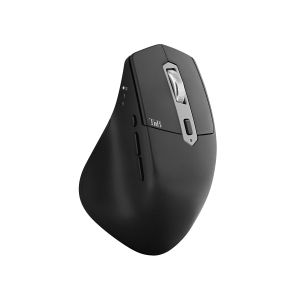 Мишка TNB iClick, безжична, Bluetooth, USB Type-C, 7 бутона, черна