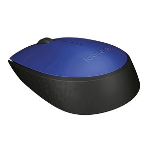 Мишка Logitech M171, безжична, синя