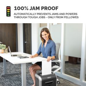 Шредер за унищожаване на документи Fellowes Powershred 79Ci, 100% Jam Proof, 23 L, P-4, време за работа 20 мин, време за почивка 30 мин