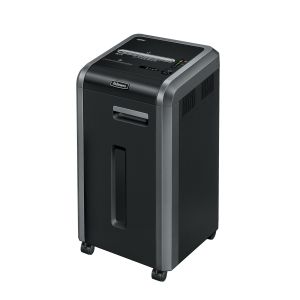 Шредер за унищожаване на документи Fellowes Powershred 225Ci, 100% Jam Proof, Cross-Cut, 60 L, P-4, за 3-5 потребителя