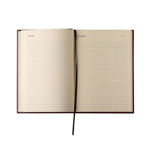 Календар-бележник Милано, A5, бордо