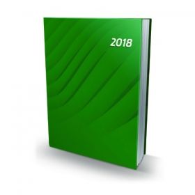Бележник Lux A5, 2018, Зелен