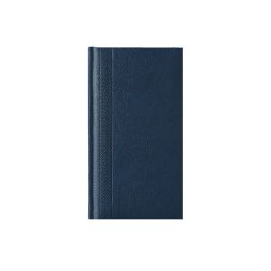 Календар-бележник Финес, без дати, 9.5 x 17.5 cm, син