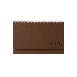 Настолен календар Казбек, 30 x 15.5 cm, кафяв