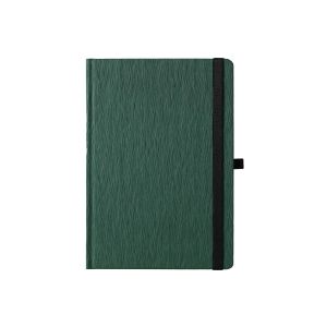 Седмичник Практик, А5, с дати и ластик, 192 страници, зелен