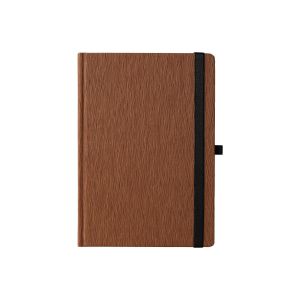 Седмичник Практик, А5, с дати и ластик, 192 страници, кафяв