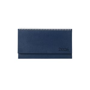 Настолен календар-бележник Етна, 29 x 13 cm, 62 страници, син