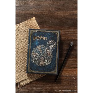 Paperblanks Тефтер Legends of Hogwarts, Mini, широки редове, твърда корица, 88 листа
