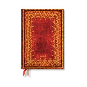 Paperblanks Планер Foiled, Midi, хоризонтален, мека корица, 88 листа, за 2026 година