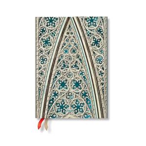 Paperblanks Планер Vault of the Milan Cathedral, Midi, Verso, твърда корица, 80 листа, за 2026 година
