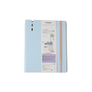 Sworld Тефтер Laraine, А5, със спирала, светлосин