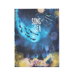 Paperblanks Тефтер Song of the Sea, Ultra, широки редове, твърда корица, 72 листа