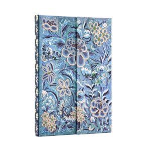 Paperblanks Тефтер Blue Willow, Mini, широки редове, твърда корица, 88 листа