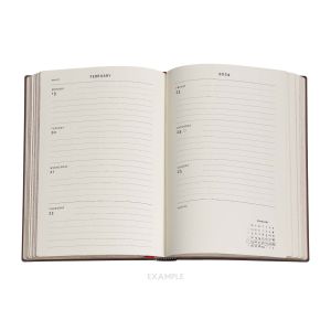 Paperblanks Планер Jungle Song, Midi, хоризонтален, мека корица, 88 листа, за 2024 година