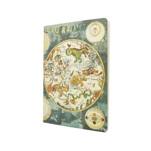 Paperblanks Тетрадка Celestial Planispere, A5, на квадратчета, 40 листа