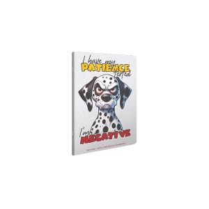 Gipta Тетрадка Nothing A5, бяла хартия, широки редове, PP корица, 60 листа