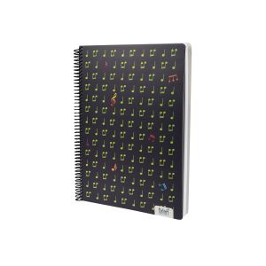 Colori Тетрадка, A4, широки редове, 2 теми, офсетова хартия, спирала, мека корица, 100 листа