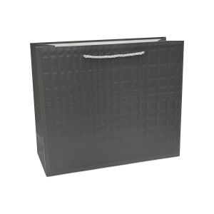 Подаръчна торбичка, 23 х 17.7 х 10 cm, черна