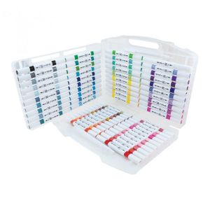 Маркери Spree Flexy акрилни двувърхи 60 цвята+ 2 контурни