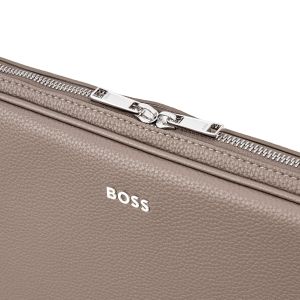 Hugo Boss Чанта за лаптоп Classic Grained, кафява