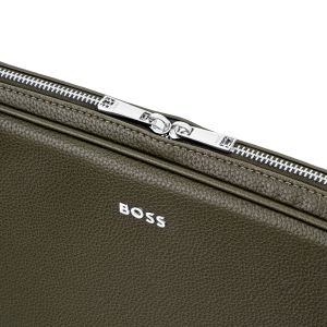 Hugo Boss Чанта за лаптоп Classic Grained, зелена