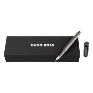 Hugo Boss Писалка Pace, черно-сива
