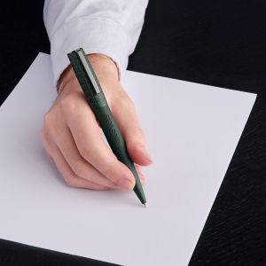 Hugo Boss Химикалка Arche Bauhaus, тъмнозелена