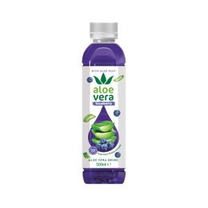 Напитка Aloe Vera - Синя боровинка, 500 ml