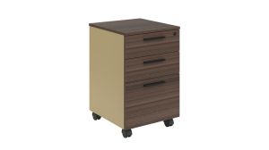 Контейнер за Бюро RFG Lisabon, 400 x 420 x 620 mm, ПДЧ, дъб и сиво