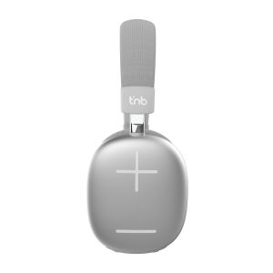 Слушалки TNB Bounce Max, безжични, с Bluetooth, USB Type-C, 102 dB, сиви