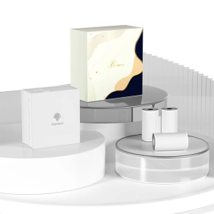 Принтер Phomemo M02-WH, преносим, мини, без мастило, максимална широчина на етикета 53 mm, бял