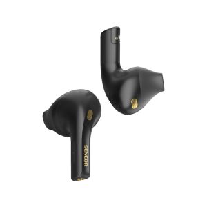Слушалки Sencor SEP 560 BK, безжични, с Bluetooth, със зареждащ кейс, 102 dB, черни