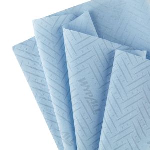 Кърпи за почистване Kimberly-Clark WypAll L10 7494 Centrefeed, на ролка, 38 х 18.3 cm, 630 къса, сини, 6 броя