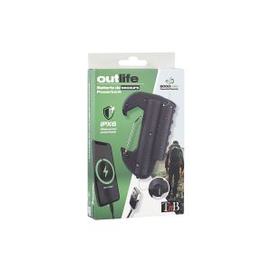 Външна батерия TNB Outlife, карабинер, 5 000 mAh, USB
