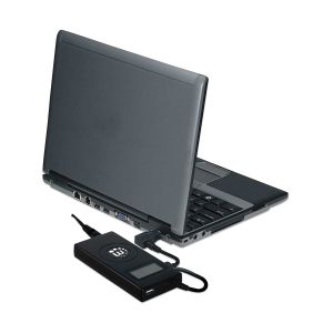 Зарядно устройство Manhattan Notebook, универсално, за кола, USB