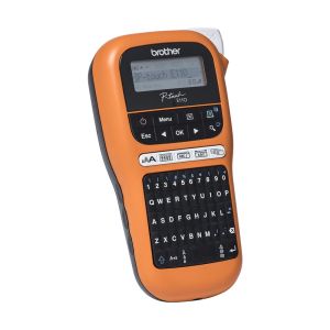Brother Принтер за етикети PT-E110VPR1, кирилизиран, максимална широчина на етикета 12 mm