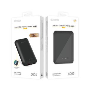 Външна батерия Wesdar S293, 5000 mAh, черна