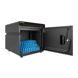 Manhattan Шкаф за зареждане на смартфони, таблети и USB устройства, 180W, до 10 броя