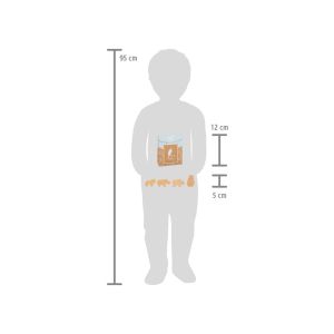 Small Foot Крекери - животни, дървени, в пакет