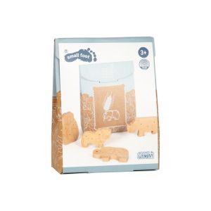 Small Foot Крекери - животни, дървени, в пакет