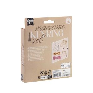 Moxy Направи си ключодържател от макраме, 2 броя