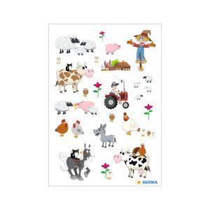 Herma Самозалепващи се етикети Ферма, 3 листа