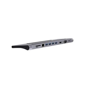 Докинг станция TNB, 11 в 1, USB Type C кабел, 20 cm