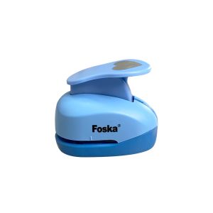 Foska Перфоратор за декорация - Сърце, 25 mm, розов