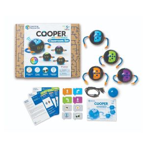 Learning Resources Робот Cooper Stem, образователен комплект за класна стая
